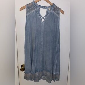 Umgee blue dress. Size S